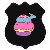 Hadrosaurus And Giant Cupcake Shield Patch | Artistshot