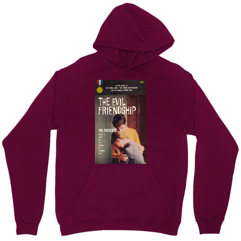 Vintage Sleazy 1960's Lesbian Paperback Cover Unisex Hoodie | Artistshot