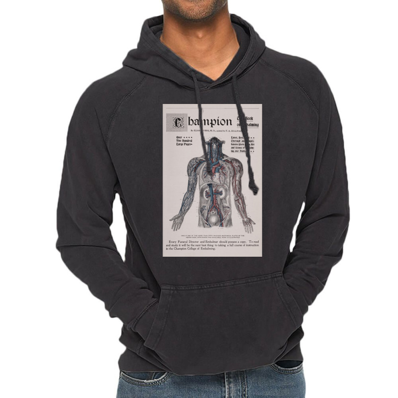 Champion Text Book On Embalming Vintage Hoodie | Artistshot