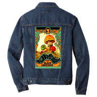 Dead Meadow Psychedelic Colorful Mushrooms Men Denim Jacket | Artistshot