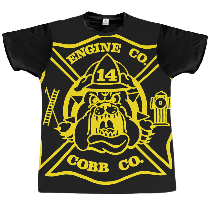 Limited Edition Cobb County Fire Engine 14 Graphic T-shirt | Artistshot