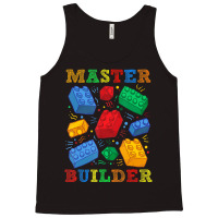 Brick Builder Blocks Master Builder Men Tank Top | Artistshot