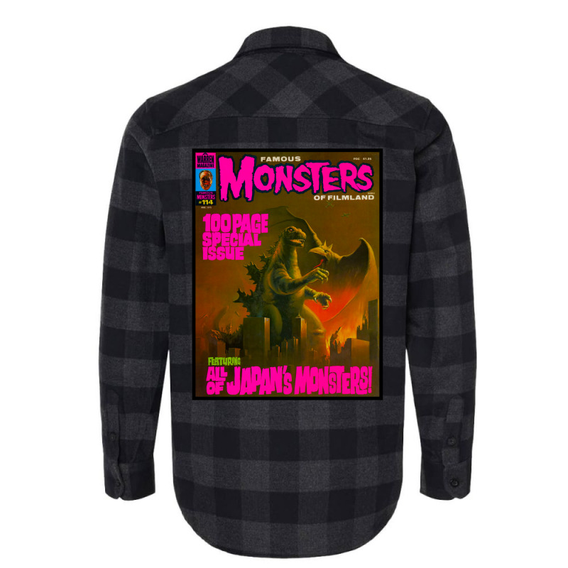 And Another Great Vintage Famous Monster Magazine Flannel Shirt by kissifiadzoa | Artistshot