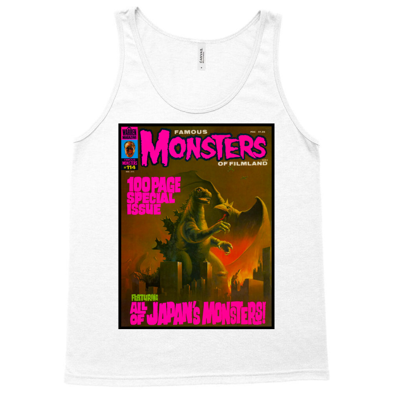 And Another Great Vintage Famous Monster Magazine Tank Top by kissifiadzoa | Artistshot