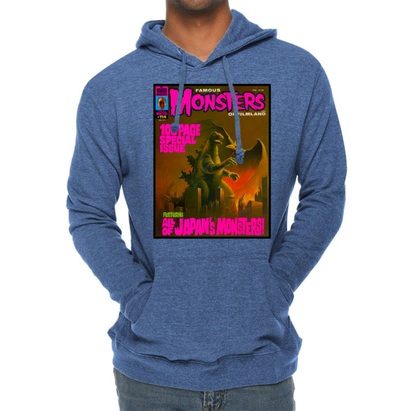 And Another Great Vintage Famous Monster Magazine Lightweight Hoodie by kissifiadzoa | Artistshot