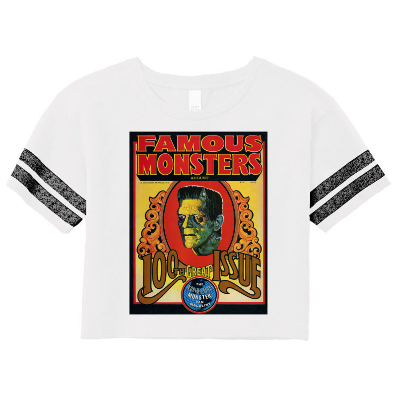 Yes! Another Great Vintage Famous Monster Magazine Scorecard Crop Tee by misaamedomoz | Artistshot