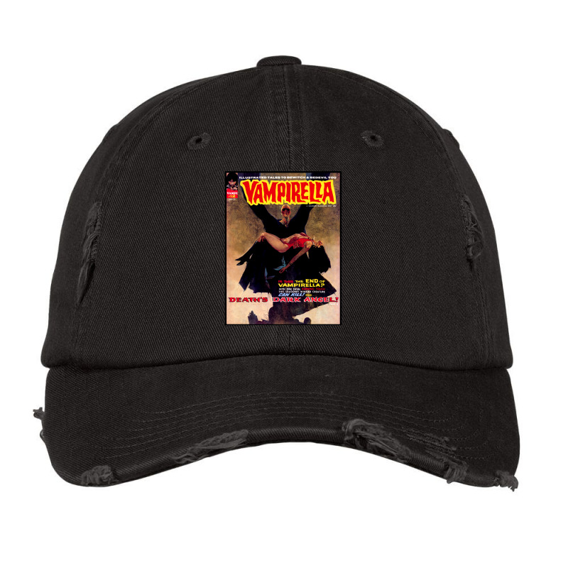 Yes! Another Great Vintage Vampirella Magazine Cov Vintage Cap by misaamedomoz | Artistshot