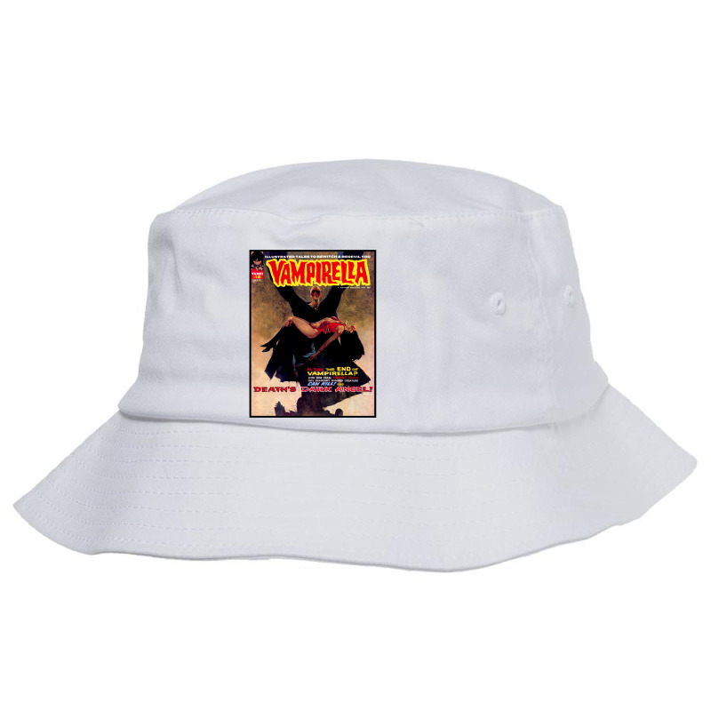 Yes! Another Great Vintage Vampirella Magazine Cov Bucket Hat by misaamedomoz | Artistshot