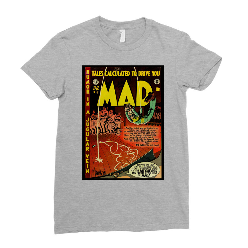 And Still Another Great Copy Of A Vintage Mad Maga Ladies Fitted T-Shirt by kissifiadzoa | Artistshot