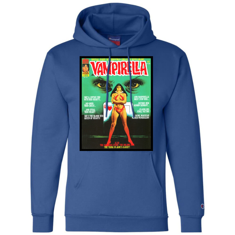 Yes! Another Great Vintage Vampirella Magazine Cov Champion Hoodie by misaamedomoz | Artistshot