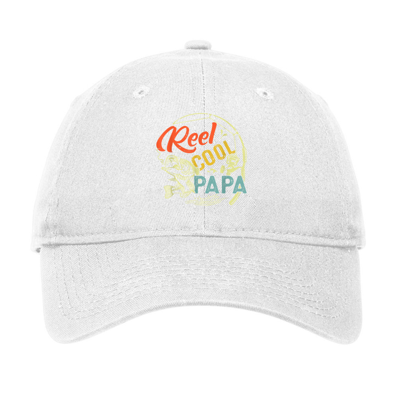 Mens Reel Cool Papa Shirt Funny Valentine Fathers Adjustable Cap by ribewevihae | Artistshot