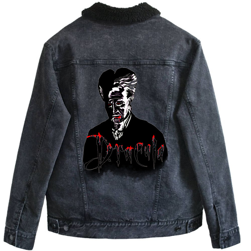 Dracula Bram Stoker Unisex Sherpa-lined Denim Jacket | Artistshot