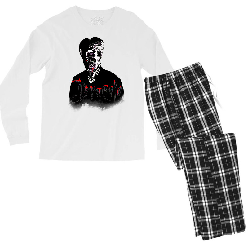 Dracula Bram Stoker Men's Long Sleeve Pajama Set | Artistshot