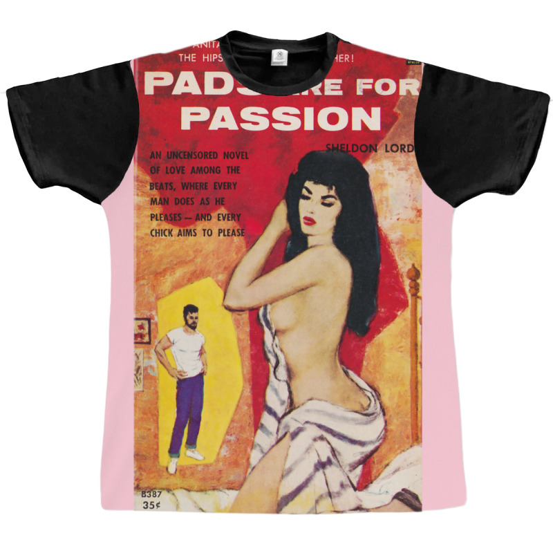 Vintage 1960's Softcore Sleaze Paperback Cover 4 Graphic T-shirt | Artistshot