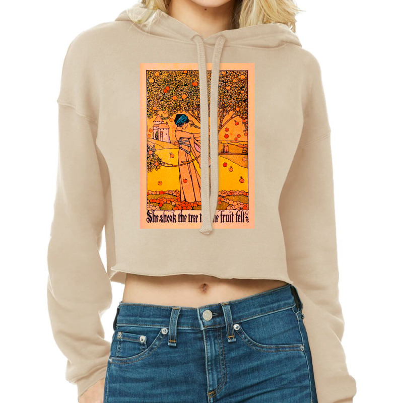 Children's Fairy Tales Cropped Hoodie | Artistshot