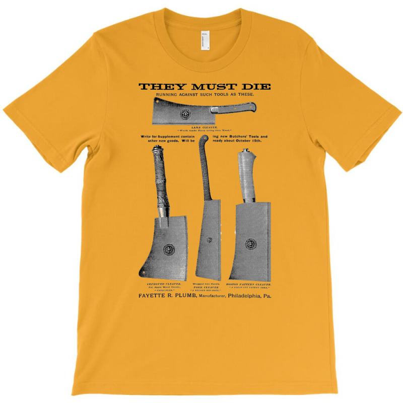 Serial Killer Butcher Knives T-shirt | Artistshot