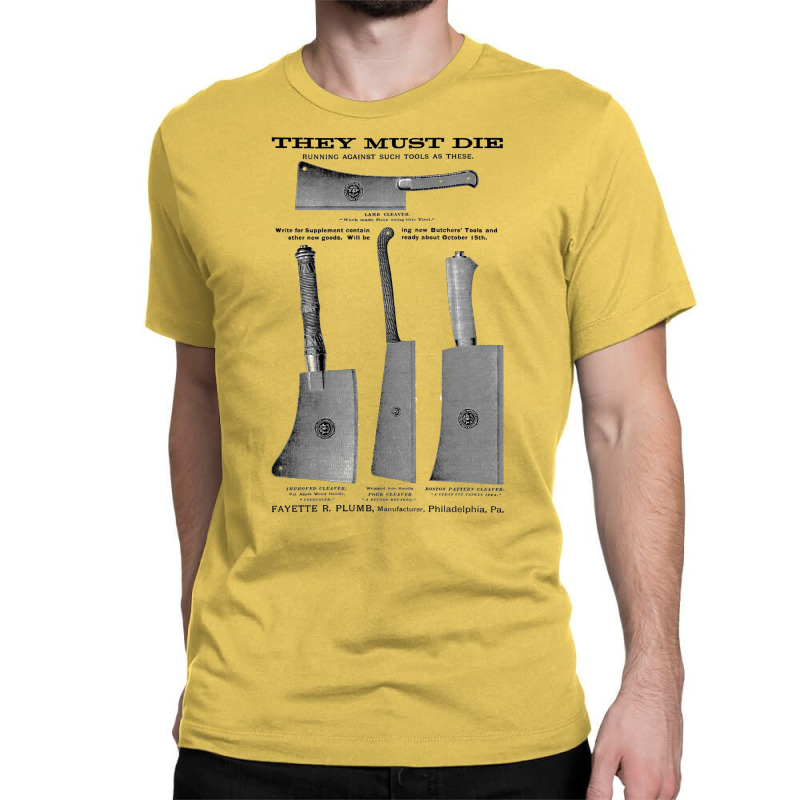 Serial Killer Butcher Knives Classic T-shirt | Artistshot