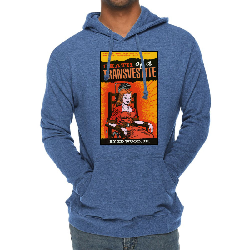 Great Vintage Ed Wood Paperback Cover Art! Lightweight Hoodie | Artistshot