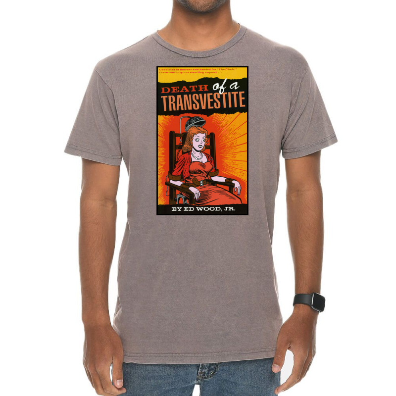 Great Vintage Ed Wood Paperback Cover Art! Vintage T-shirt | Artistshot