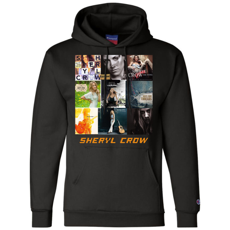 Sheryl Crow Collage Champion Hoodie | Artistshot