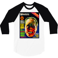 Yes!!! Another Great Vintage Famous Monsters Magaz 3/4 Sleeve Shirt | Artistshot