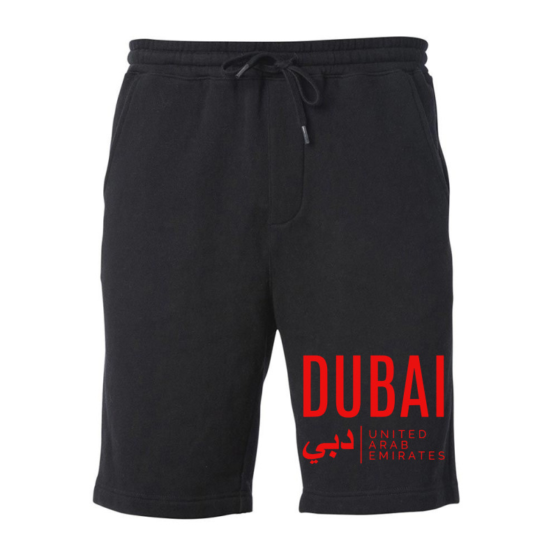 Dubai United Arab Emirates Fleece Short by Jembleng Art | Artistshot