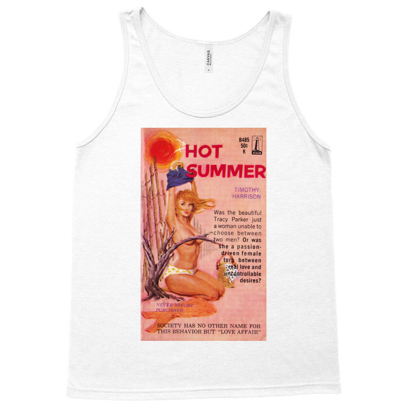 Vintage 1960's Softcore Sleazy Paperback Cover 1 Tank Top | Artistshot