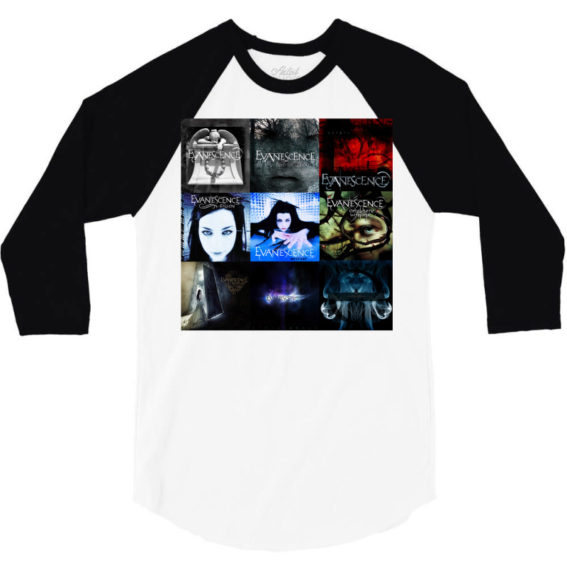 Evanescence Collage 3/4 Sleeve Shirt | Artistshot