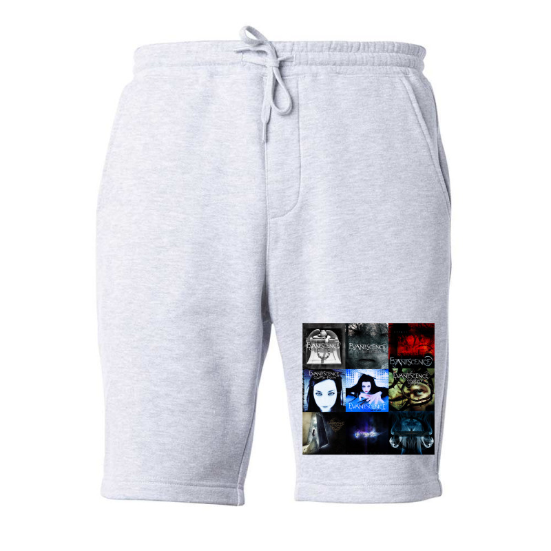 Evanescence Collage Fleece Short | Artistshot