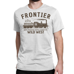 wild west locomotive Classic T-shirt | Artistshot