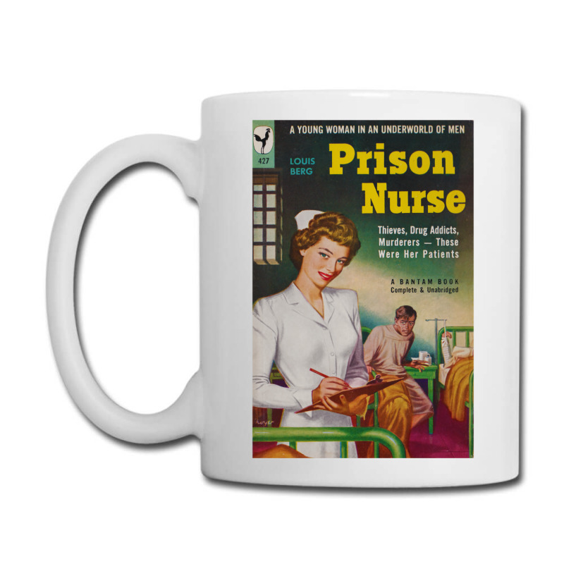 Best Vintage 1960's Sleaze Paperback Cover Prison Coffee Mug | Artistshot