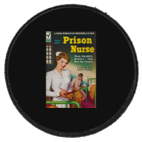 Best Vintage 1960's Sleaze Paperback Cover Prison Round Patch | Artistshot