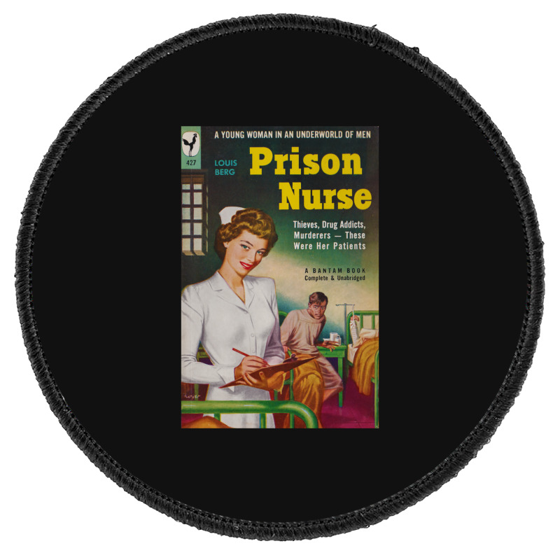 Best Vintage 1960's Sleaze Paperback Cover Prison Round Patch | Artistshot