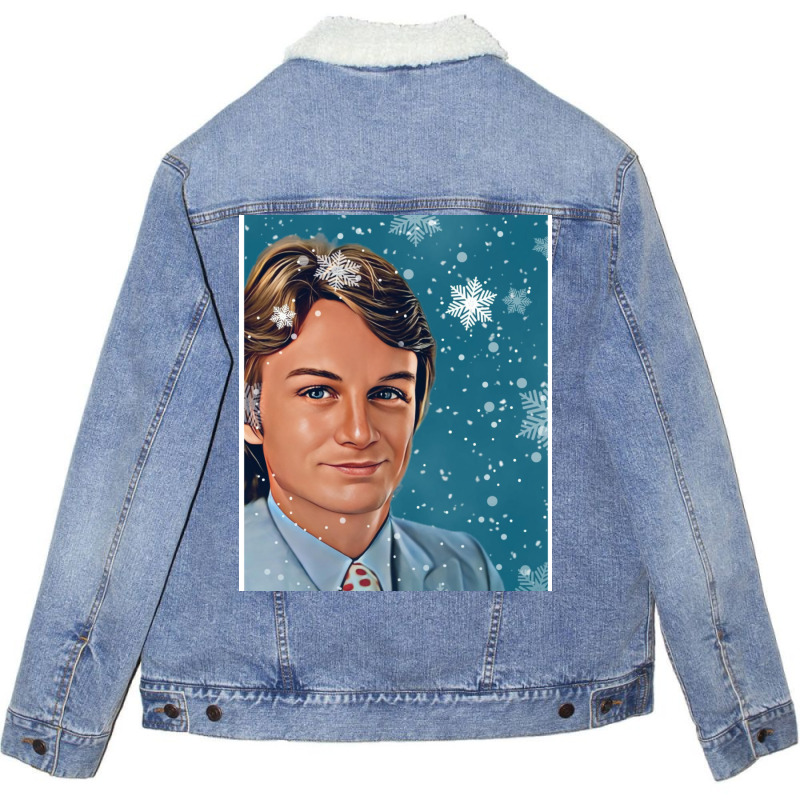 Claude François Unisex Sherpa-lined Denim Jacket | Artistshot