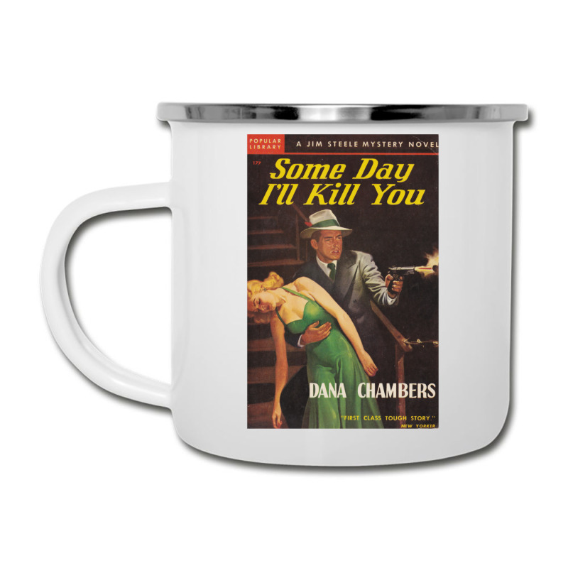 Vintage Hardboiled Detective Paperback Cover 4 Camper Cup | Artistshot