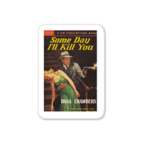 Vintage Hardboiled Detective Paperback Cover 4 Sticker | Artistshot