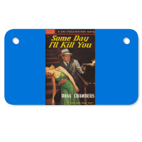 Vintage Hardboiled Detective Paperback Cover 4 Motorcycle License Plate | Artistshot