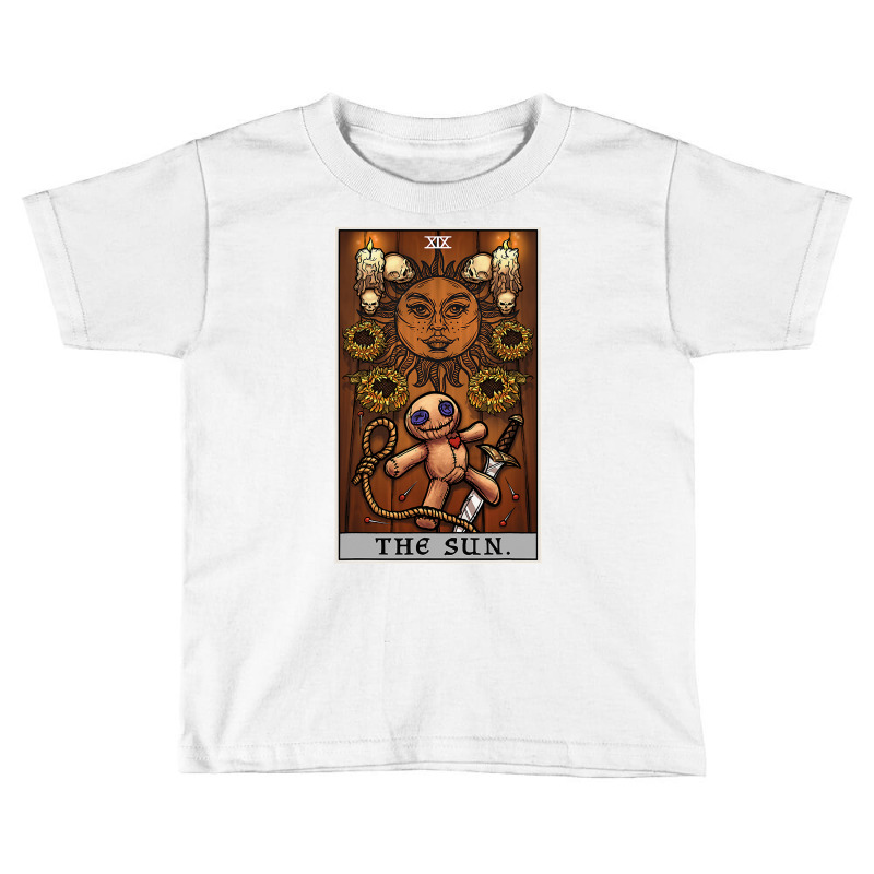 The Sun Tarot Card Halloween Voodoo Doll Pagan Wit Toddler T-shirt by KimberleeWilson786 | Artistshot