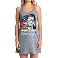 Reagan Ronald Party Like A Patriot Gifts Tank Dress | Artistshot