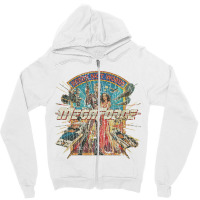 Megaforce Deeds Not Words 1982 Zipper Hoodie | Artistshot