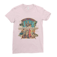 Megaforce Deeds Not Words 1982 Ladies Fitted T-shirt | Artistshot