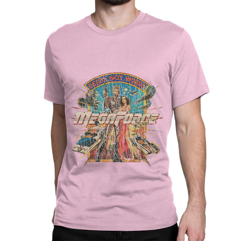 Megaforce Deeds Not Words 1982 Classic T-shirt by gununghujan | Artistshot