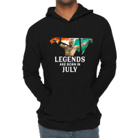 Legends Are Born In July   Conor Mcgregor Lightweight Hoodie | Artistshot