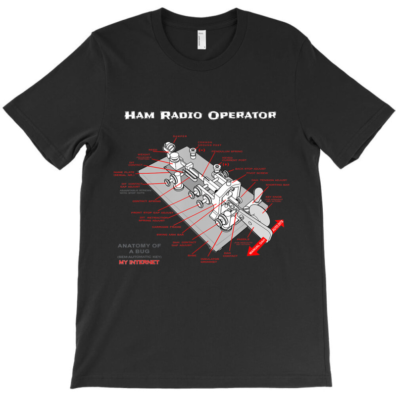 Ham Radio Operator Morse Code Key T-shirt | Artistshot