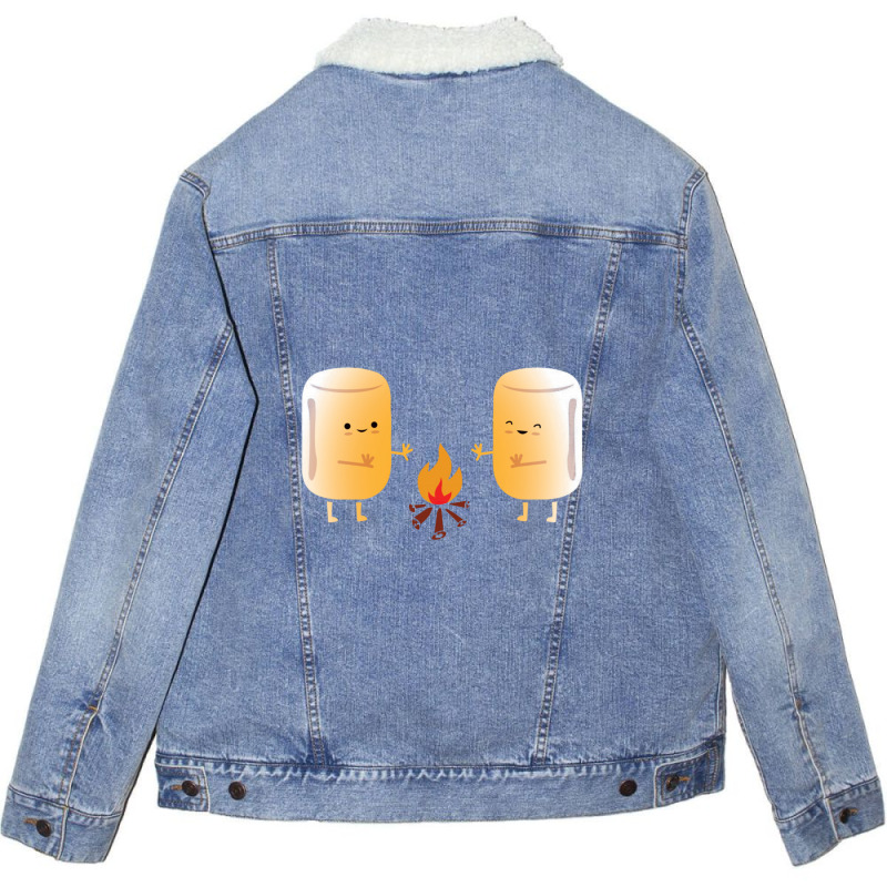 Let's Get Toasted Unisex Sherpa-lined Denim Jacket | Artistshot