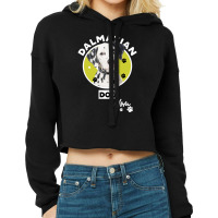 Dalmatian Dog Mom Cropped Hoodie | Artistshot