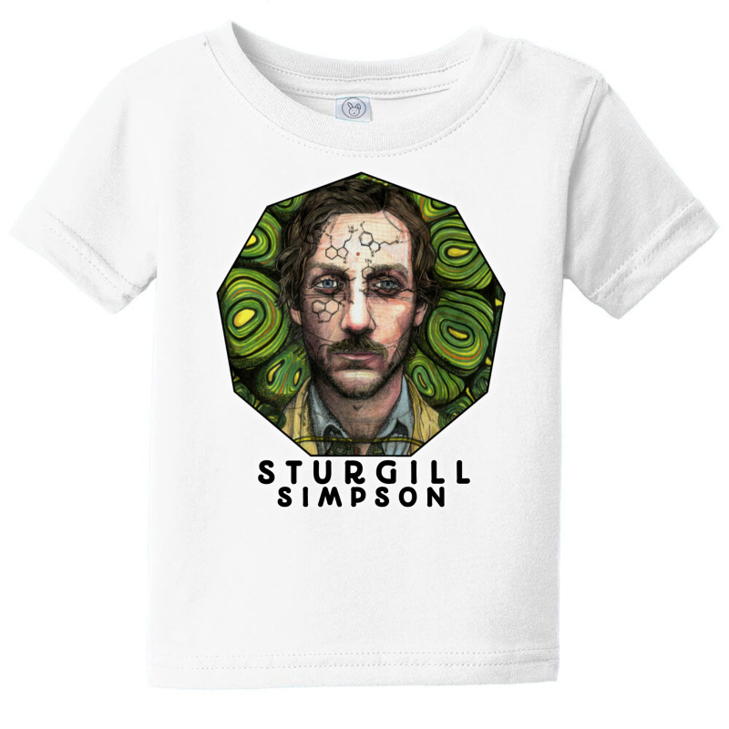 Sturgill Simpson Baby Tee by Russell J Rangel | Artistshot