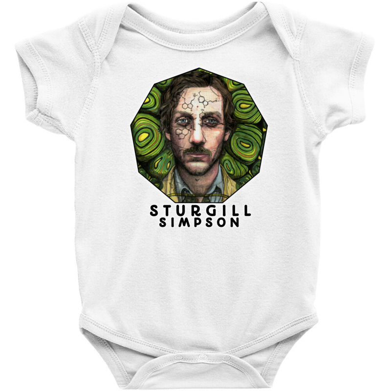 Sturgill Simpson Baby Bodysuit by Russell J Rangel | Artistshot