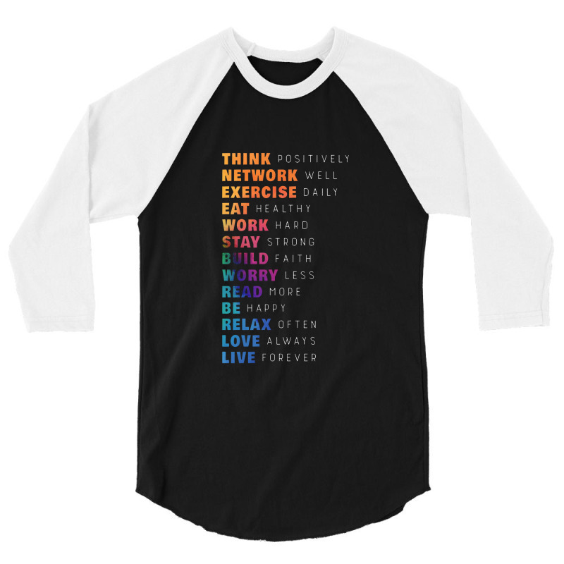 Life In Color 3/4 Sleeve Shirt | Artistshot