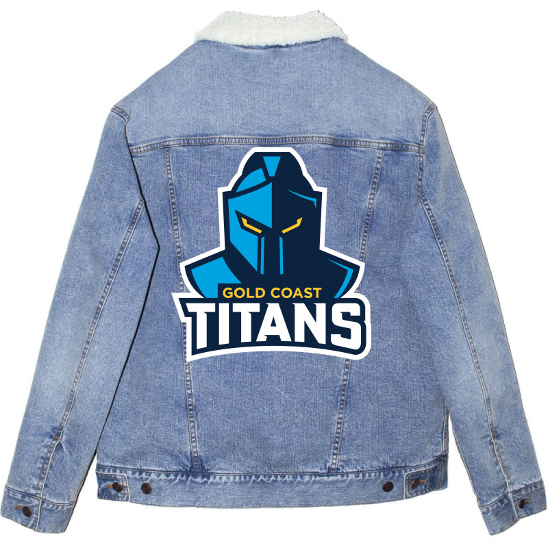 The Golds ,coast ,titans Unisex Sherpa-lined Denim Jacket | Artistshot